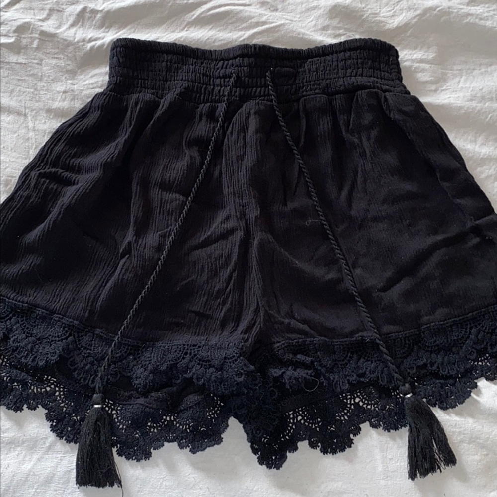Black mudd soft shorts